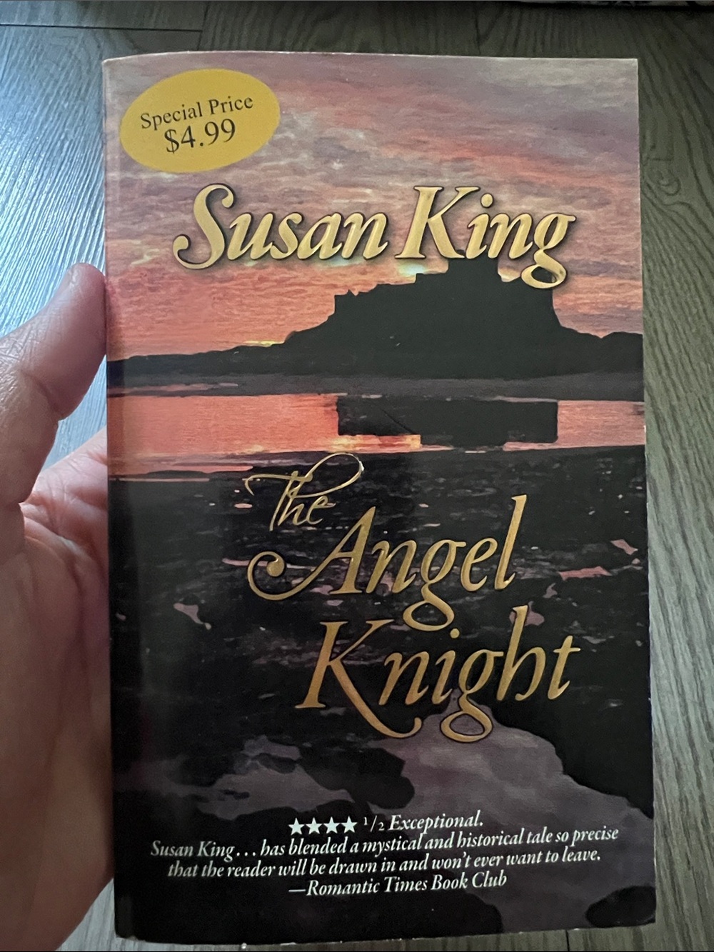 The Angel Knight - Sunset Cover (Pink, Orange, Black)
